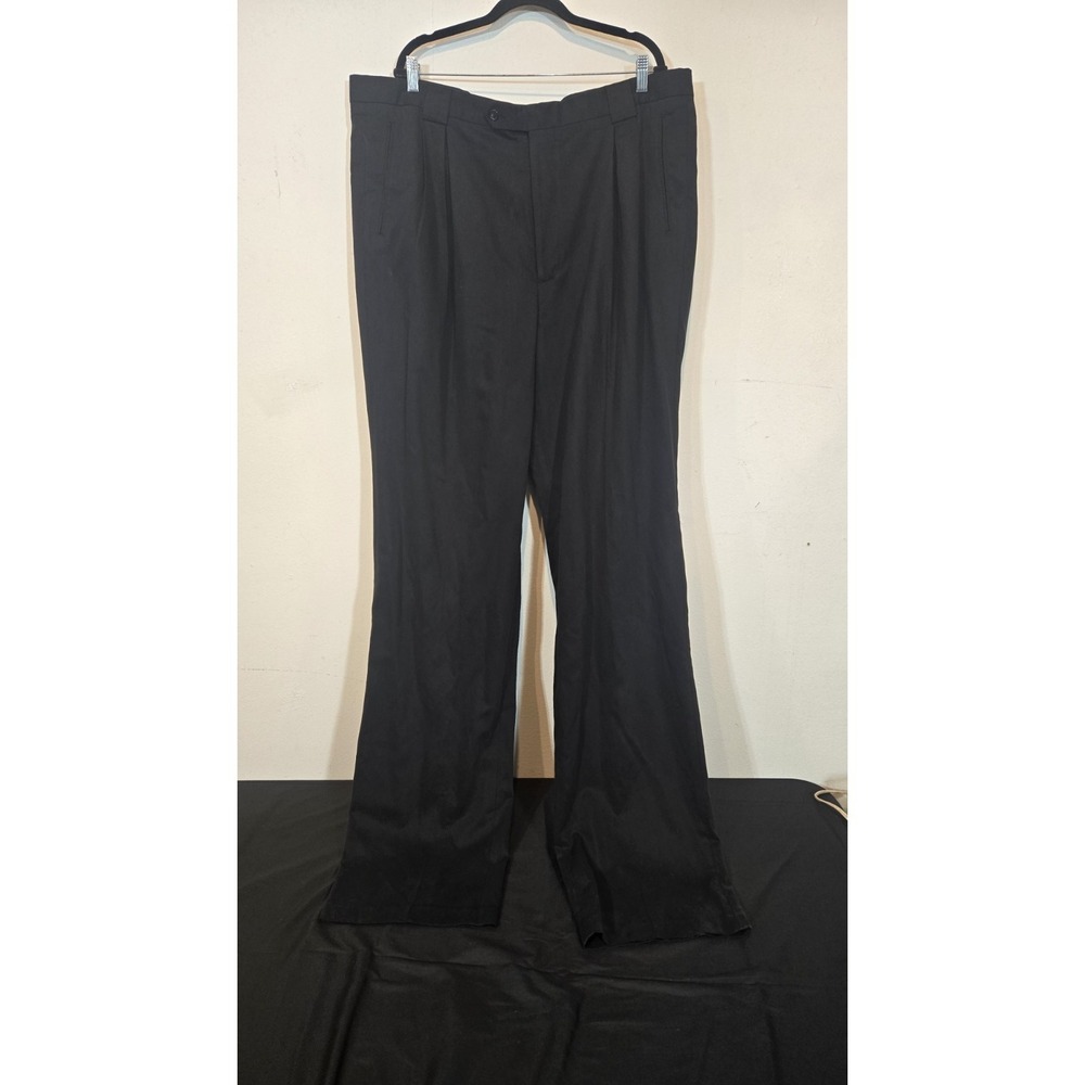 Axis 44T Cotton Tencel Trousers Pants - Black - Charcoal Gray NWT